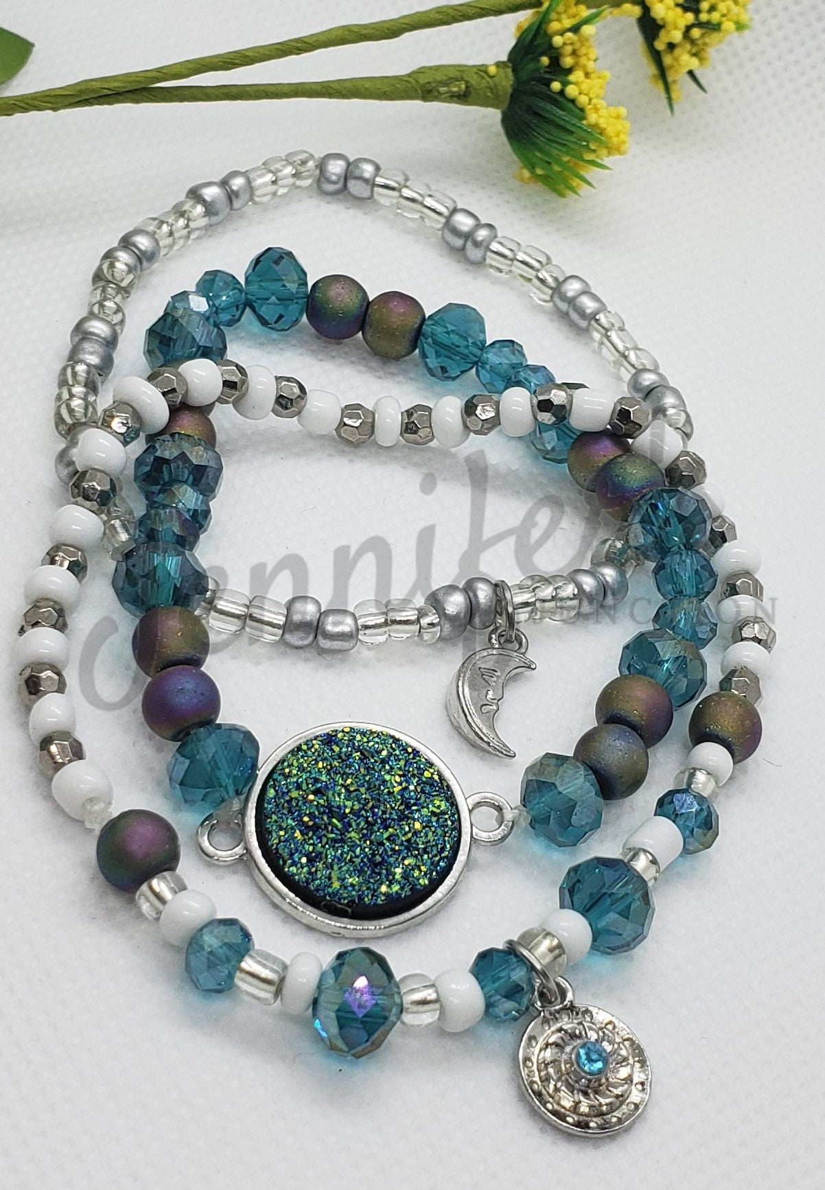 Elastic Beaded Bracelets