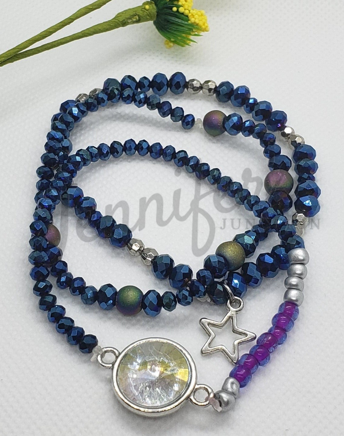 Elastic Beaded Bracelets