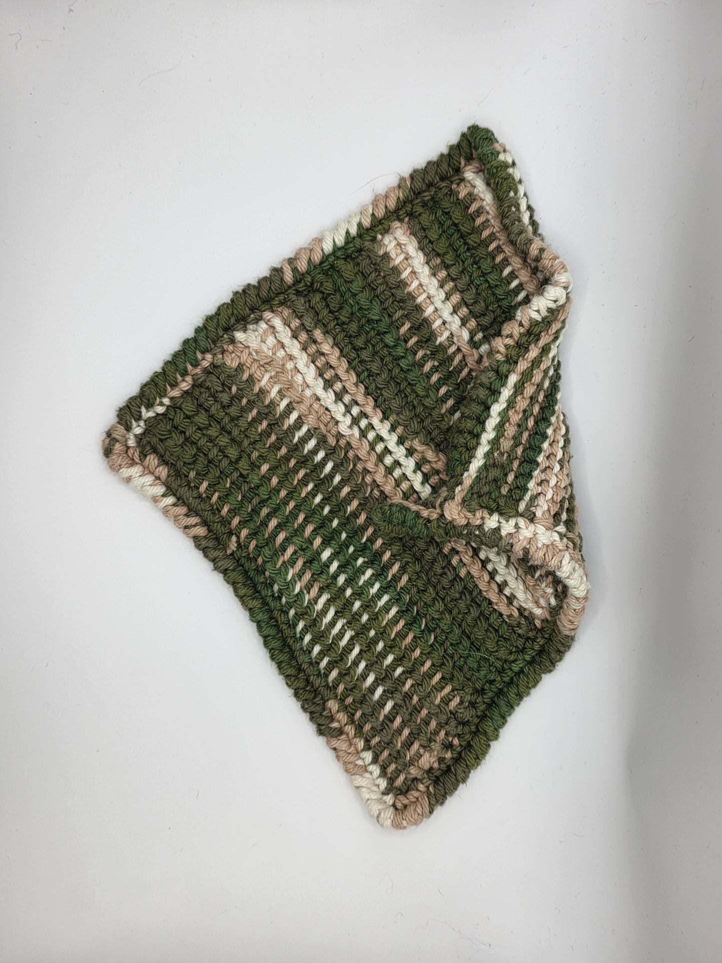 Camo kitchen washcloth