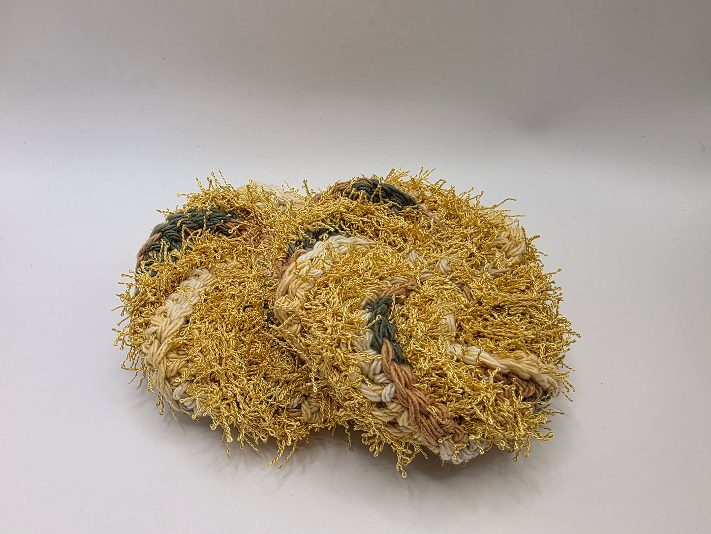 Handmade Crochet Round Scrubbies โ Eco-Friendly & Reusable