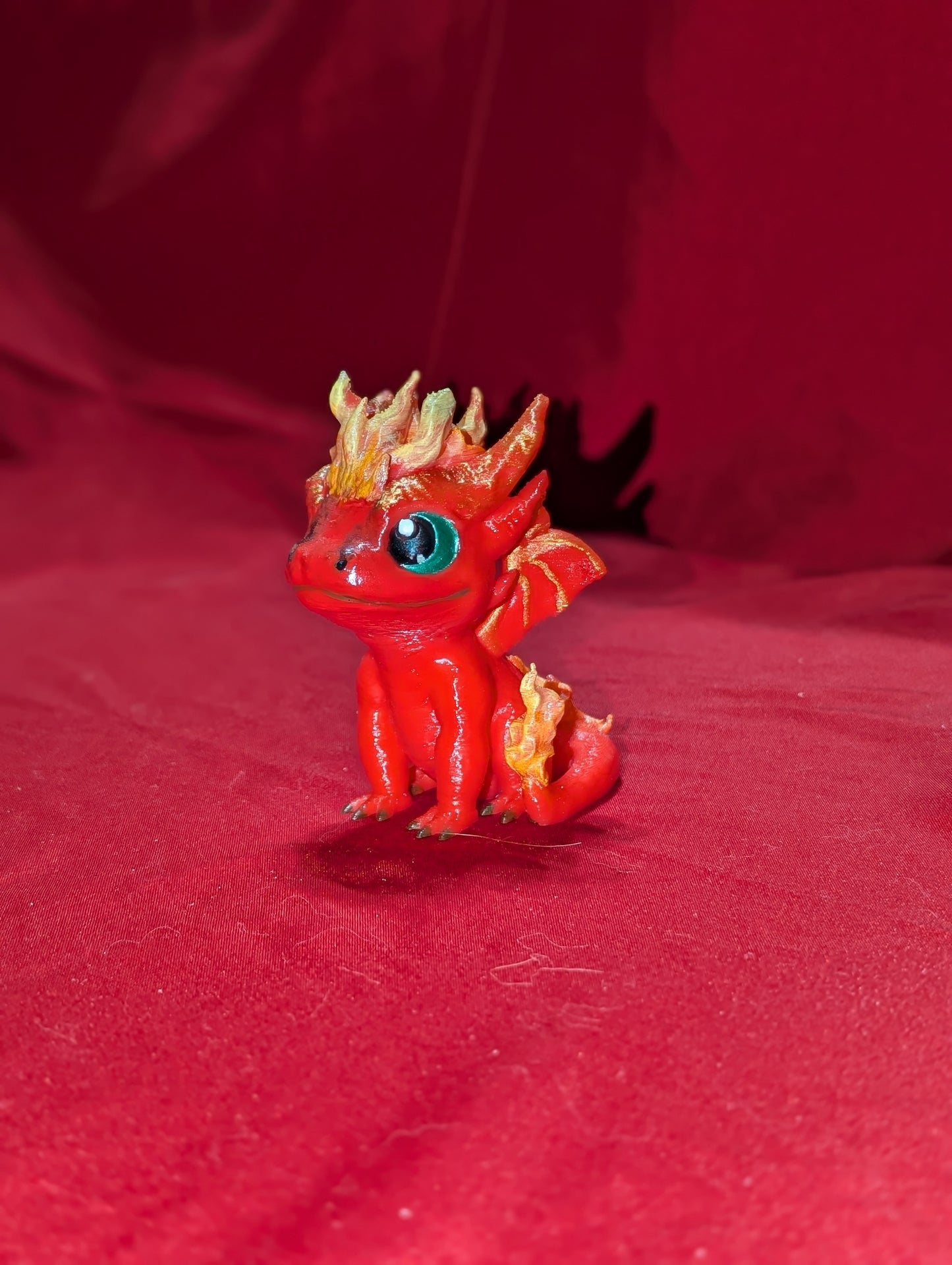 Fire Dragon Egg With Baby Dragon