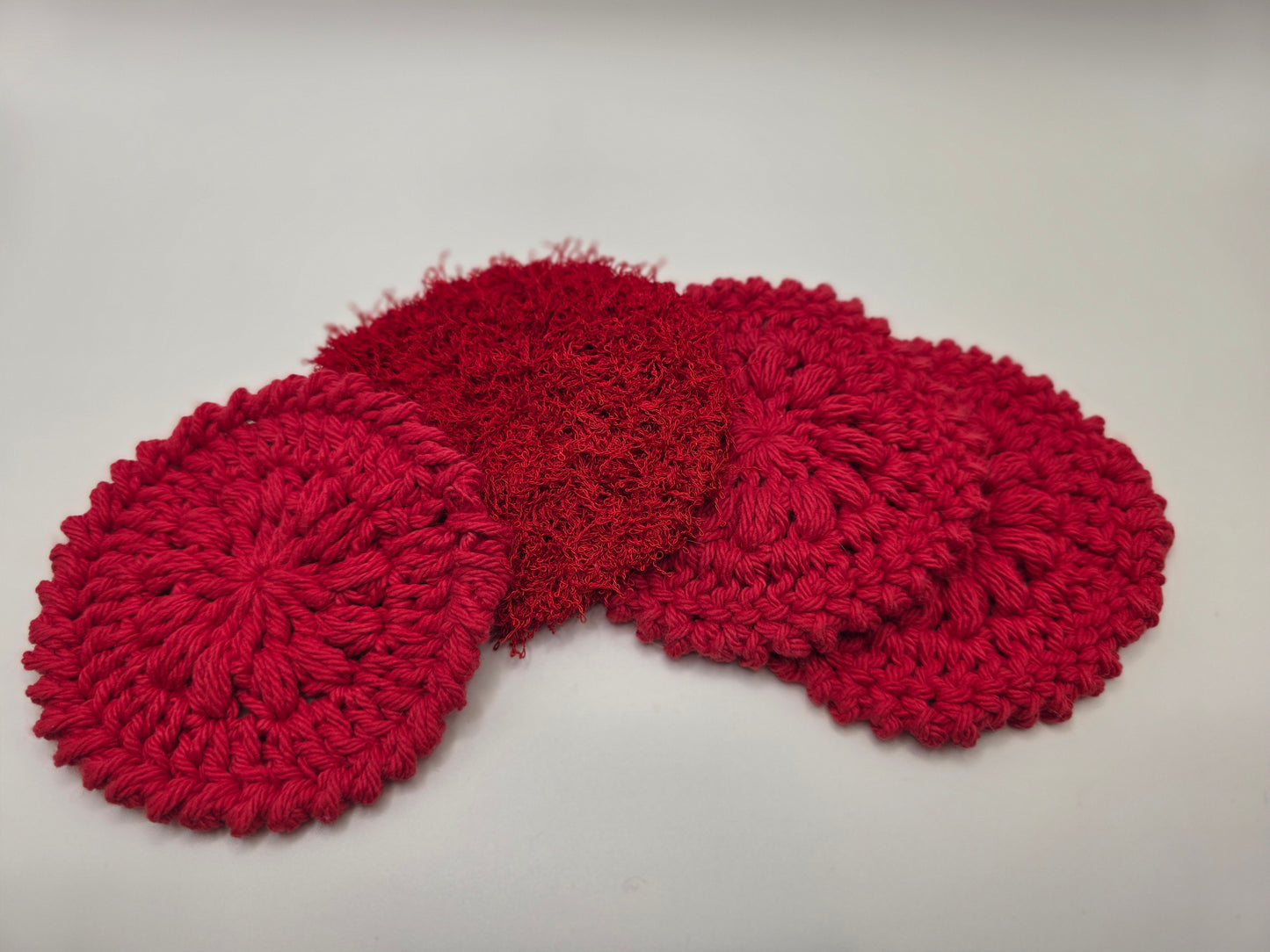 Red Round Scrubbies