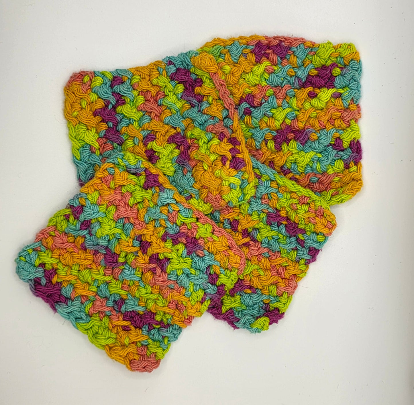 multicolor square scrubbies
