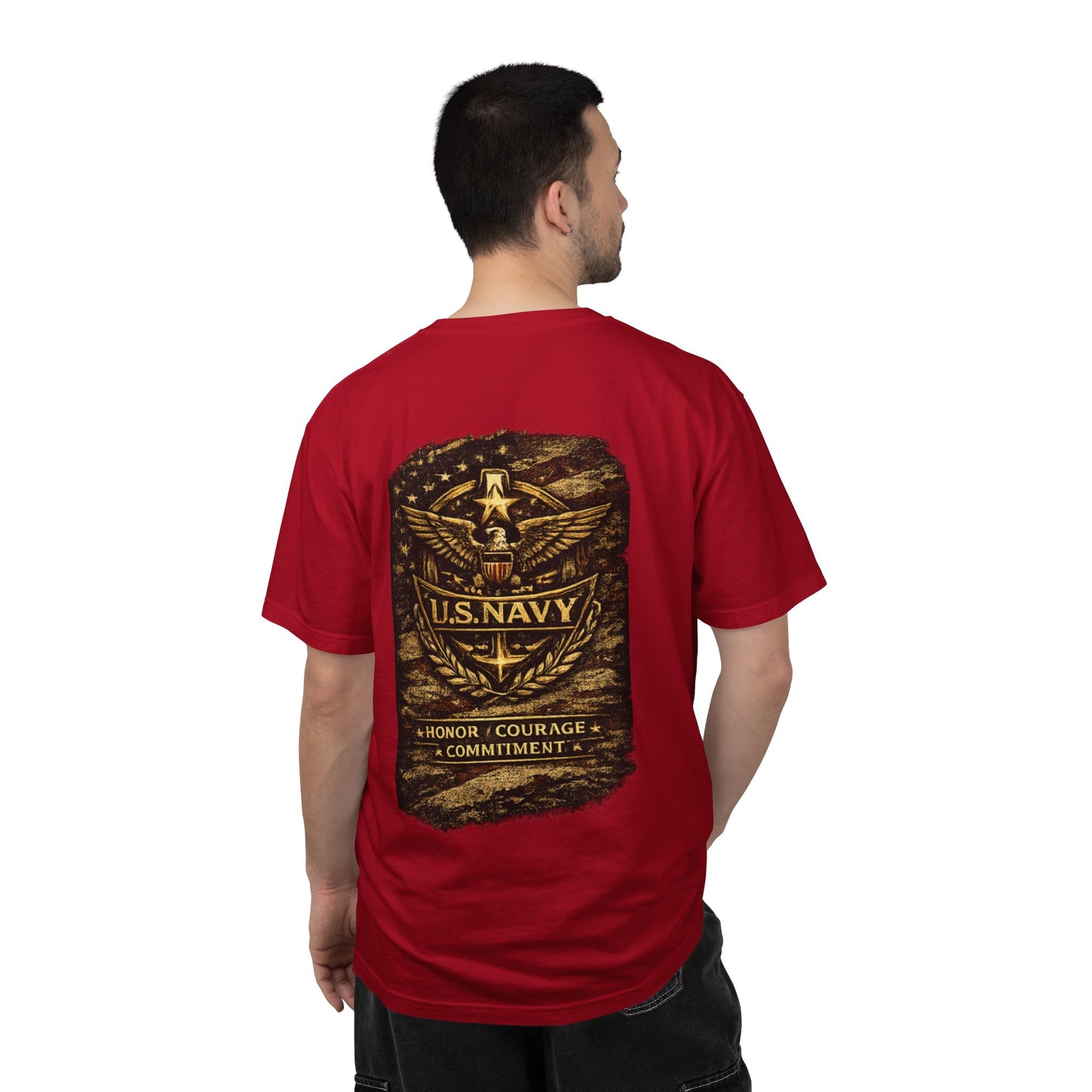 Navy Emblem T-Shirt
