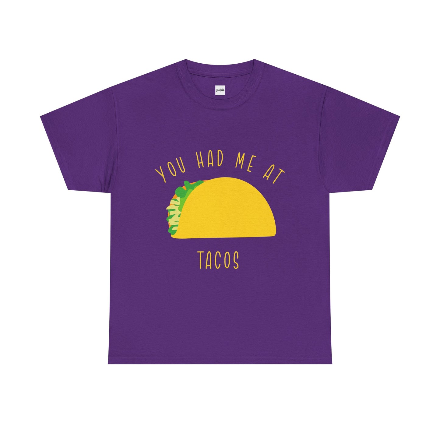 Taco T-Shirt — "You Had Me At Tacos" Casual Graphic Tee
