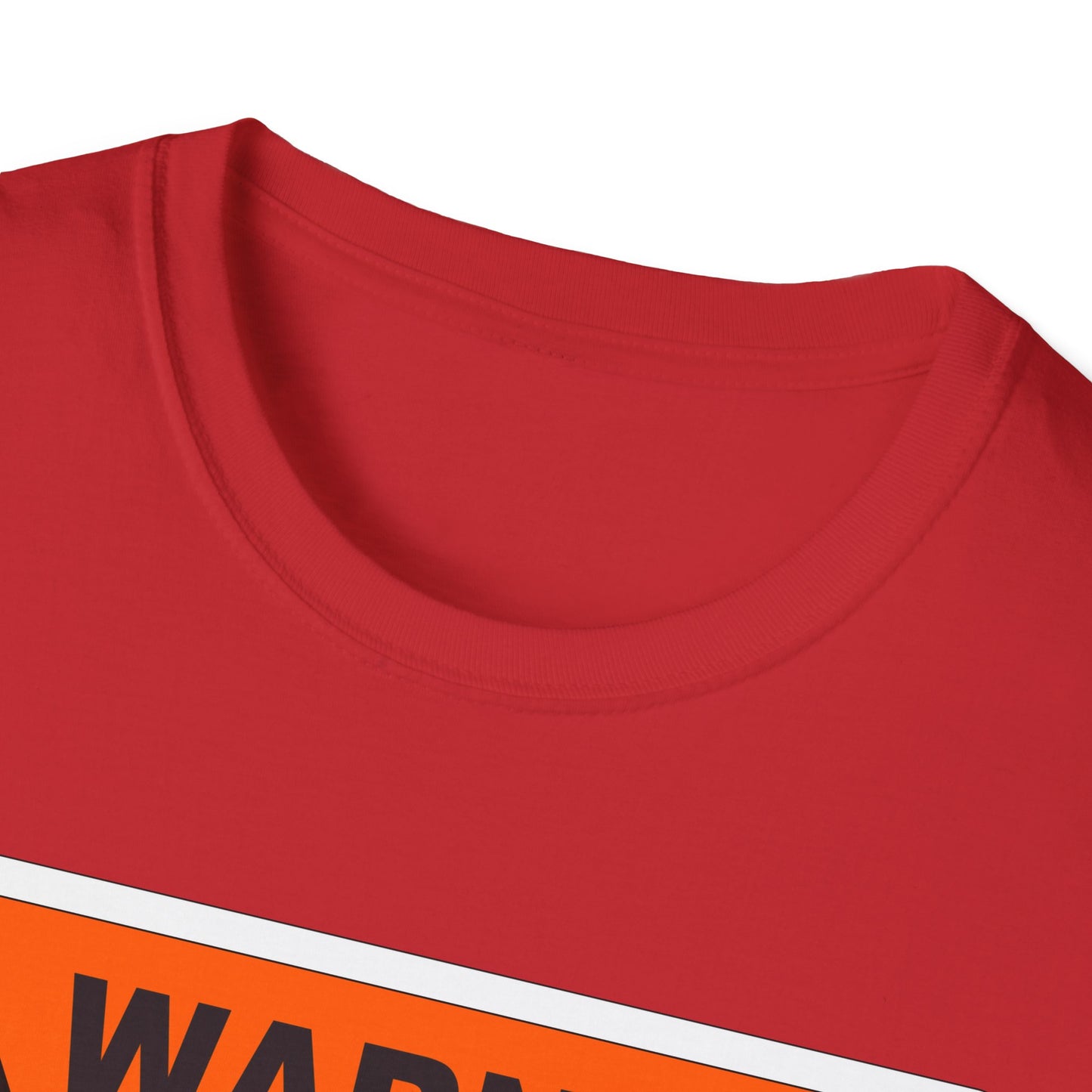 Flammable Gas Warning Softstyle T-Shirt
