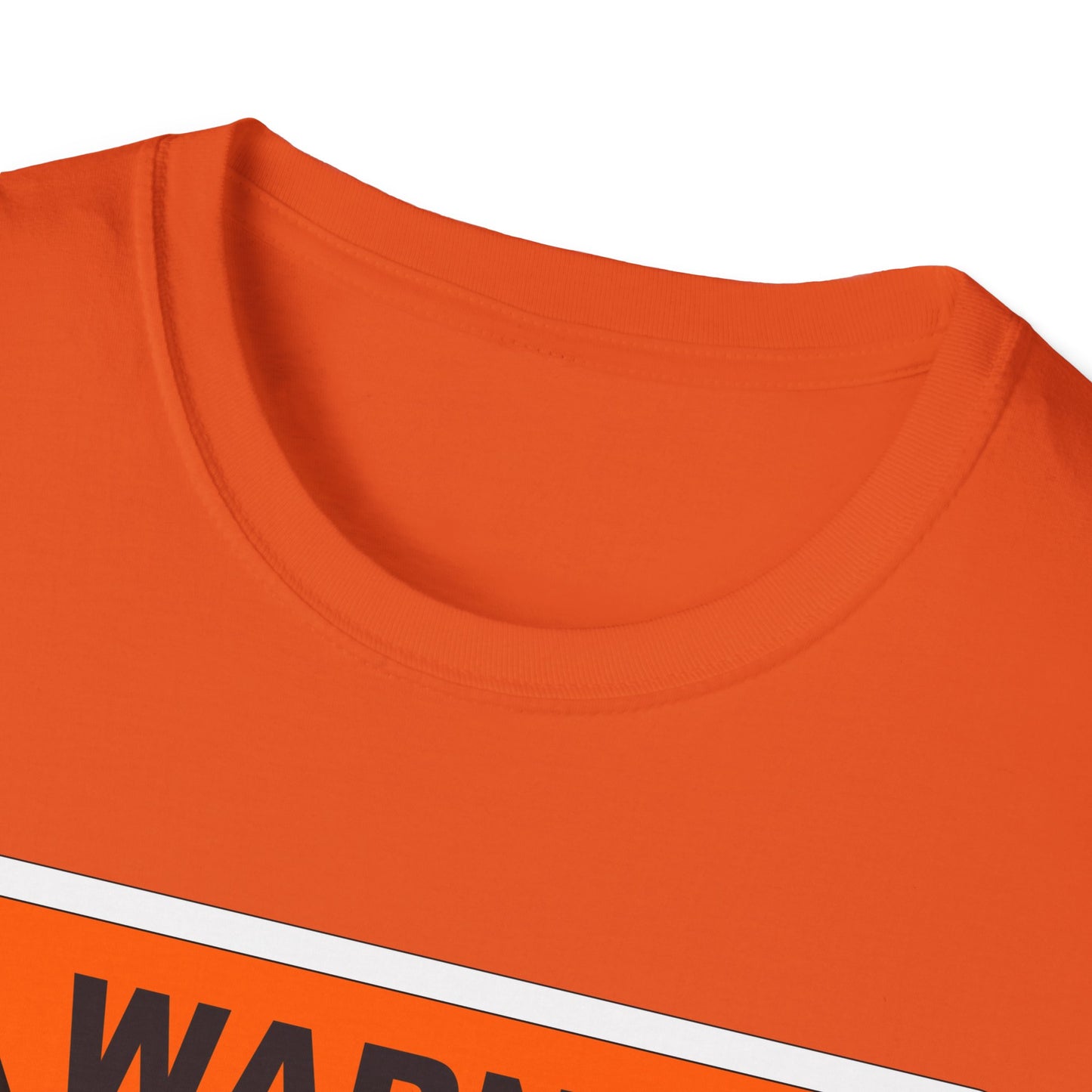 Flammable Gas Warning Softstyle T-Shirt
