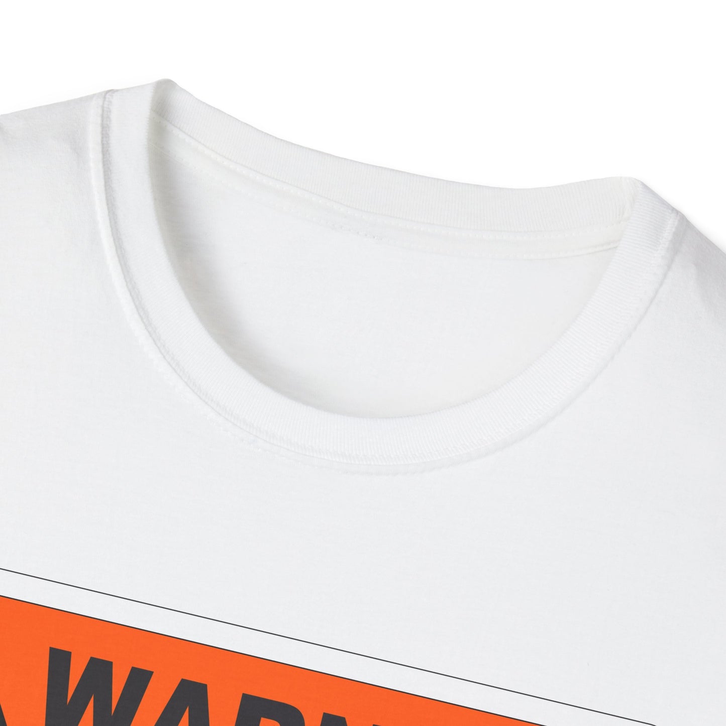 Flammable Gas Warning Softstyle T-Shirt