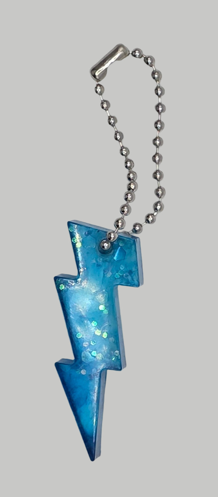 Blue Lightning keychain