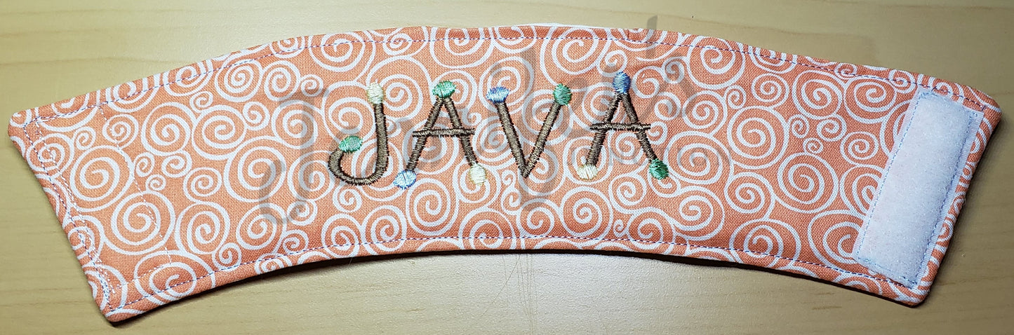 Handmade Coffee Cup Cozies – Reusable Sleeves