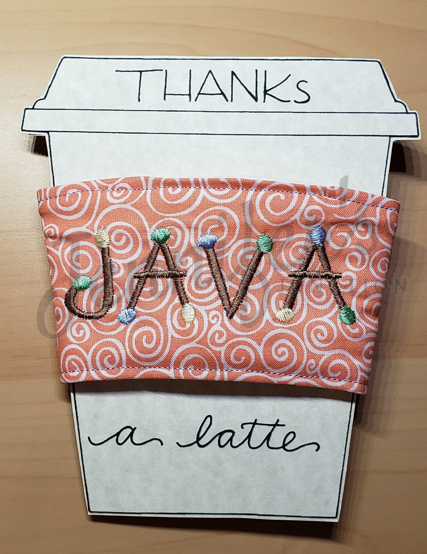 Handmade Coffee Cup Cozies – Reusable Sleeves