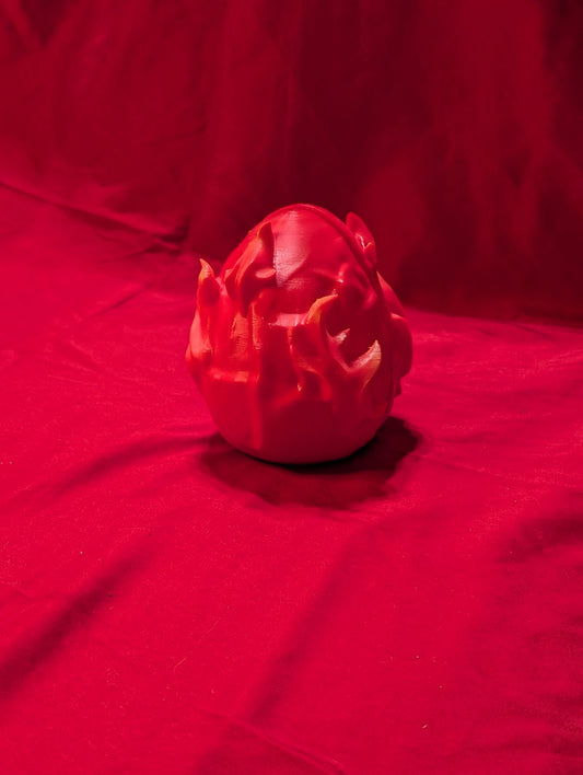 Fire Dragon Egg With Baby Dragon