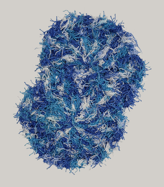 blue round scrubbies